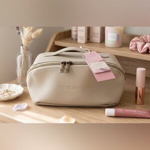 KEVIN.MURPHY Beige Cosmetic Bag